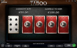TABOO SLOT | Newest Adult-themed Slot Game Available from Endorphina