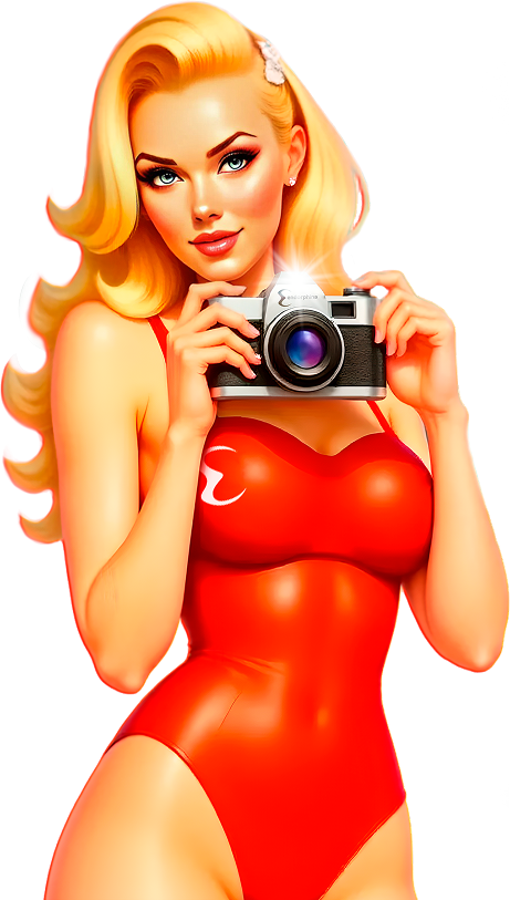 Woman with Camera
