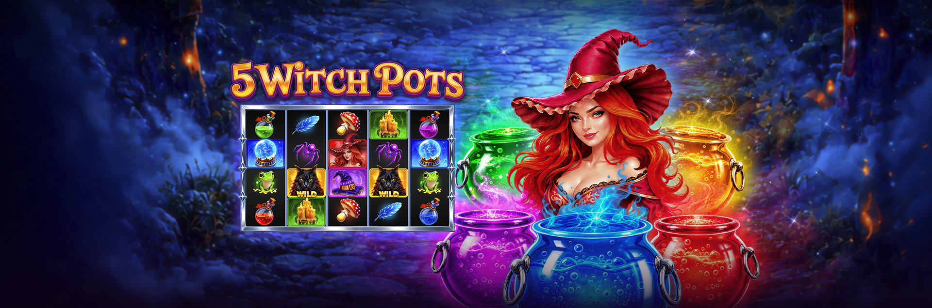 New game release 5 Witch Pots