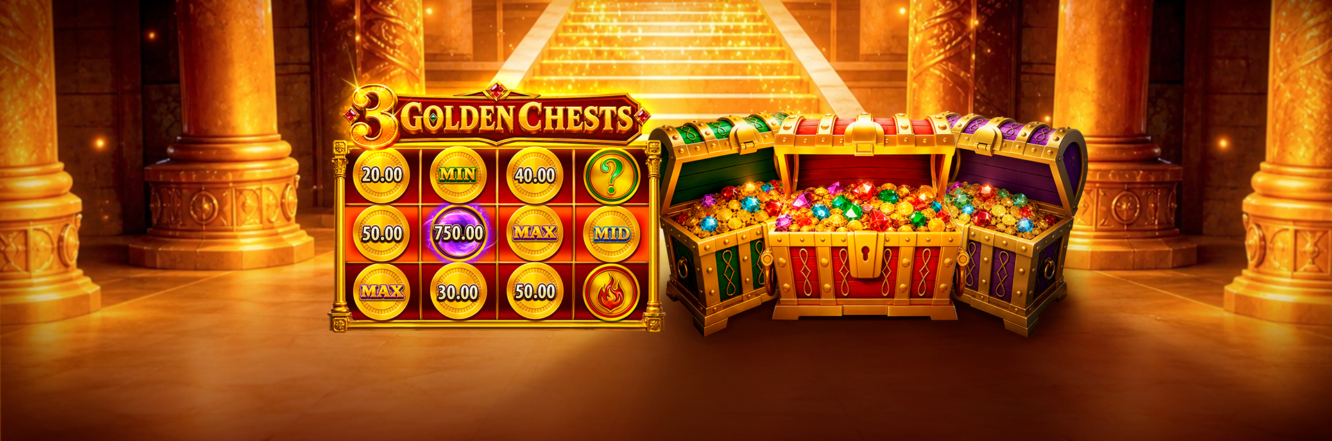 3 Golden Chests