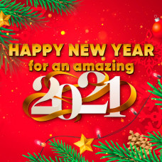 Happy New Year wishes for an amazing 2021!
