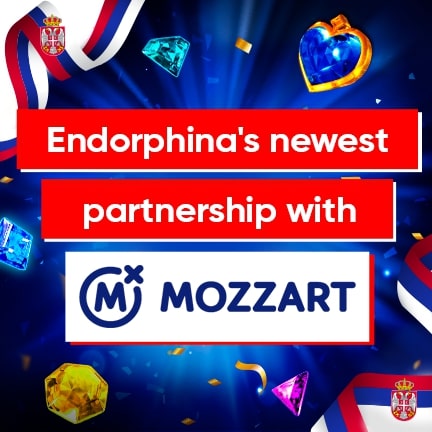 Endorphina's newest partnership with MozzartBet!