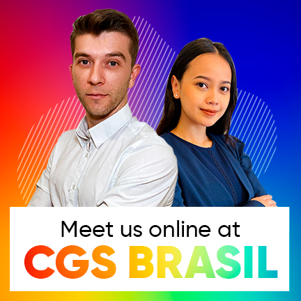 Meet us online at CGS Brasil 2021!