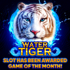 Our Water Tiger slot has been awarded Game of the Month!