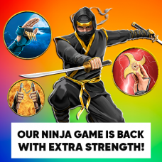 Our Ninja slot is back with even more power!