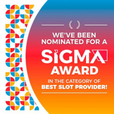 We've been shortlisted in SiGMA Awards 2022 for Best Slots Provider!