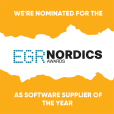 We have been nominated for an EGR NORDICS AWARD!