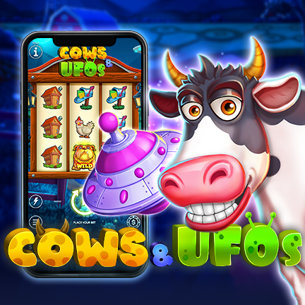 Endorphina Delves Into The Unknown With a New Sci-fi Slot - Cows & UFOs!