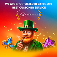 EiGE Awards: Endorphina Shortlisted for Best Customer Service Award!