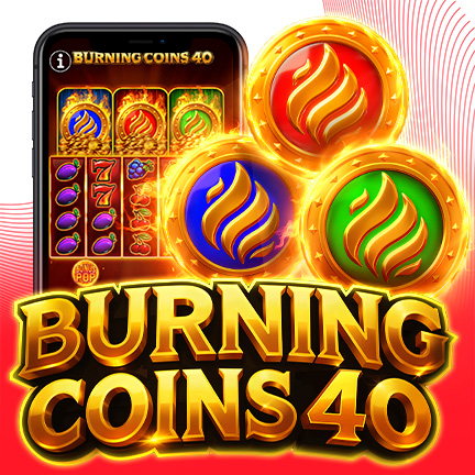 Burning Coins 40 es la nueva tragamonedas forjada en fuego de Endorphina