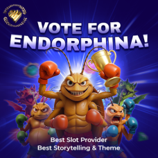 Endorphina nominated twice in AboutSlots Awards 2025