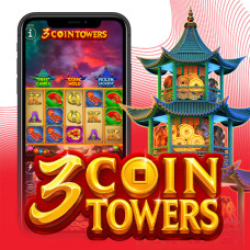 Endorphina lança 3 Coin Towers: um festival de fortuna com três Jogos Bônus!