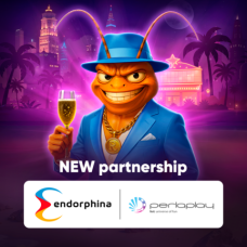 Endorphina and PerlaPlay.it partnership announcement highlighting the expansion of Endorphina's premium online slot portfolio and growing presence in the Italian iGaming market.