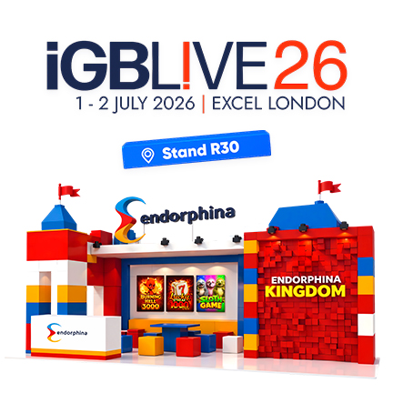 Let's Play with Endorphina at iGB L!VE London 2026!