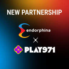 Endorphina and Play971 logos announcing a new UAE gaming partnership