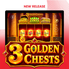 3 Golden Chests slot by Endorphina with Boost, Mystery and Collect Hold and Win features