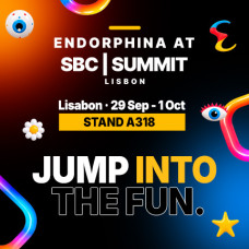 Endorphina at SBC Summit Lisbon 2026, Stand A318