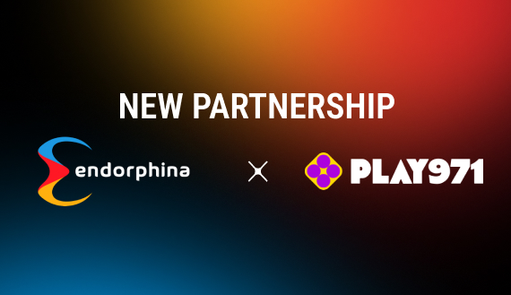 I loghi di Endorphina e Play971 annunciano una nuova partnership nel settore del gaming negli Emirati Arabi Uniti