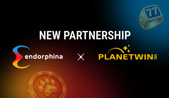 Annuncio della partnership tra Endorphina e Planetwin365 in Italia