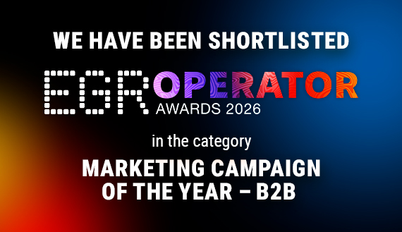 Endorphina Shortlisted for EGR Operator Awards 2026