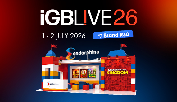 ¡Ven a jugar con Endorphina en iGB L!VE Londres 2026!