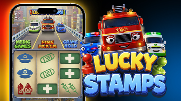 Lucky Stamps: 3 Bonus Games & Unlimited Multiplier | Endorphina