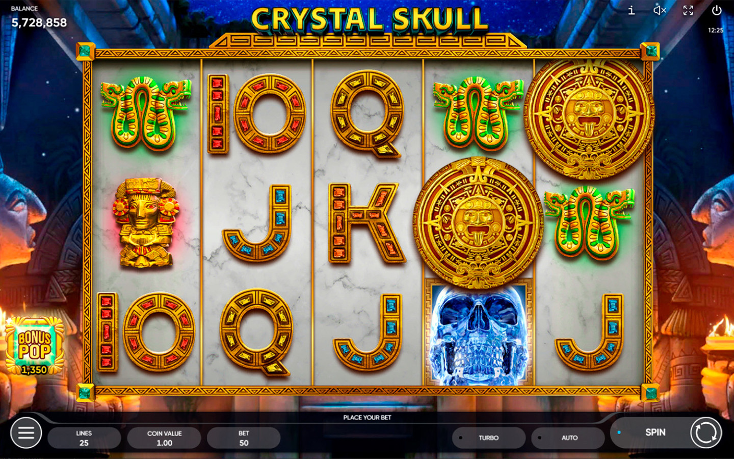 Big Win New Online Slot   Crystal Skull   Endorphina - All Features