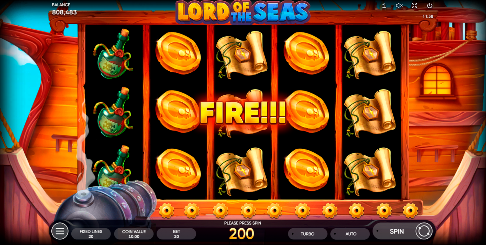 Play Lord of the Seas slot by top casino game developer!