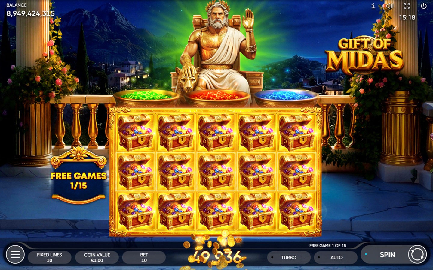 Gift of Midas Slot | New Greek Mythology Game | Endorphina
