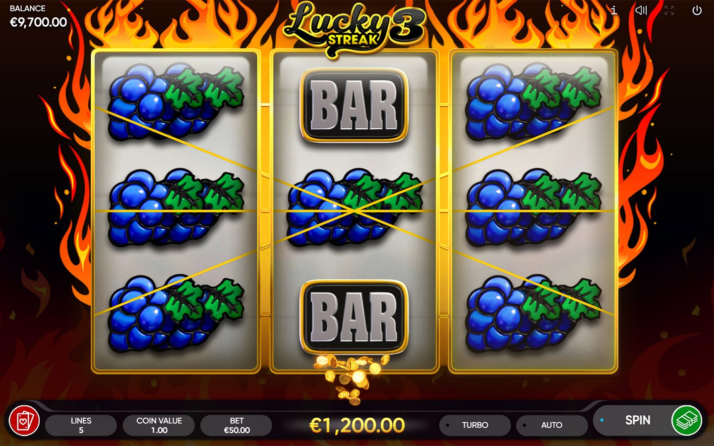 TOP FRUIT SLOTS 2020 | Try LUCKY STREAK 3 GAME now!