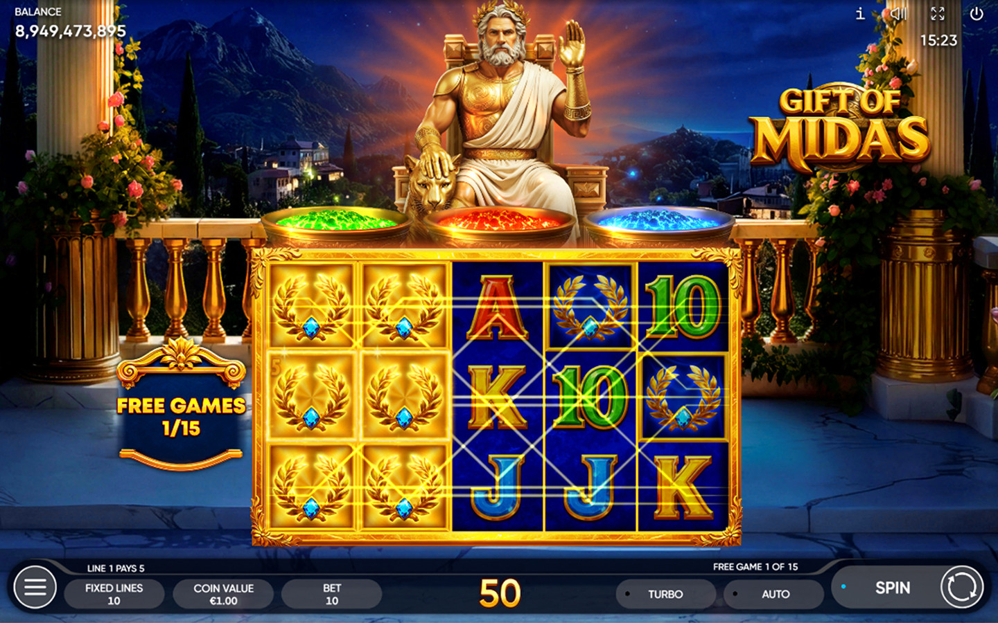 Gift of Midas Slot | New Greek Mythology Game | Endorphina