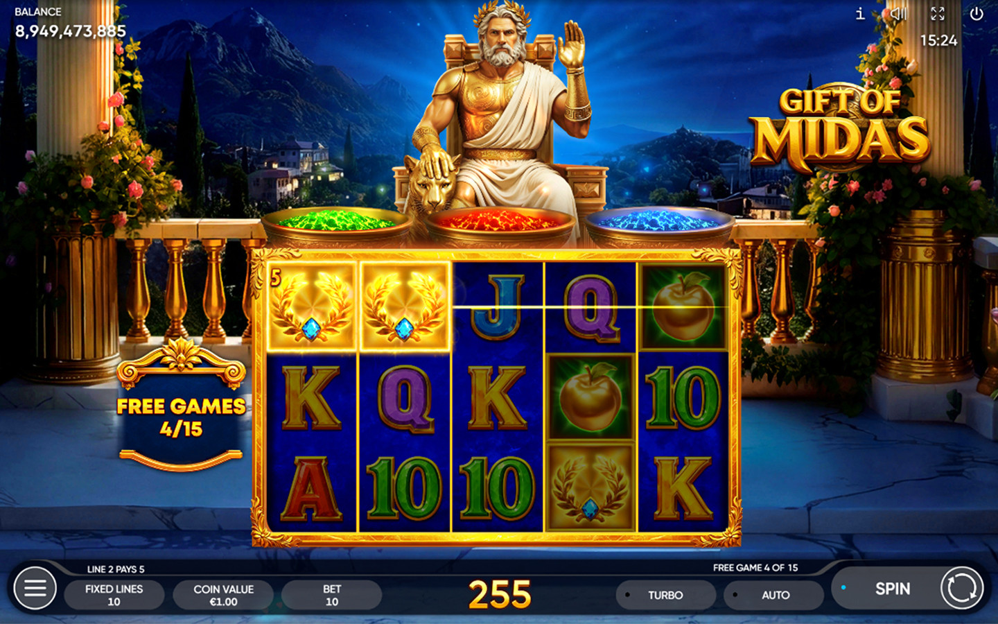 Gift of Midas Slot | New Greek Mythology Game | Endorphina