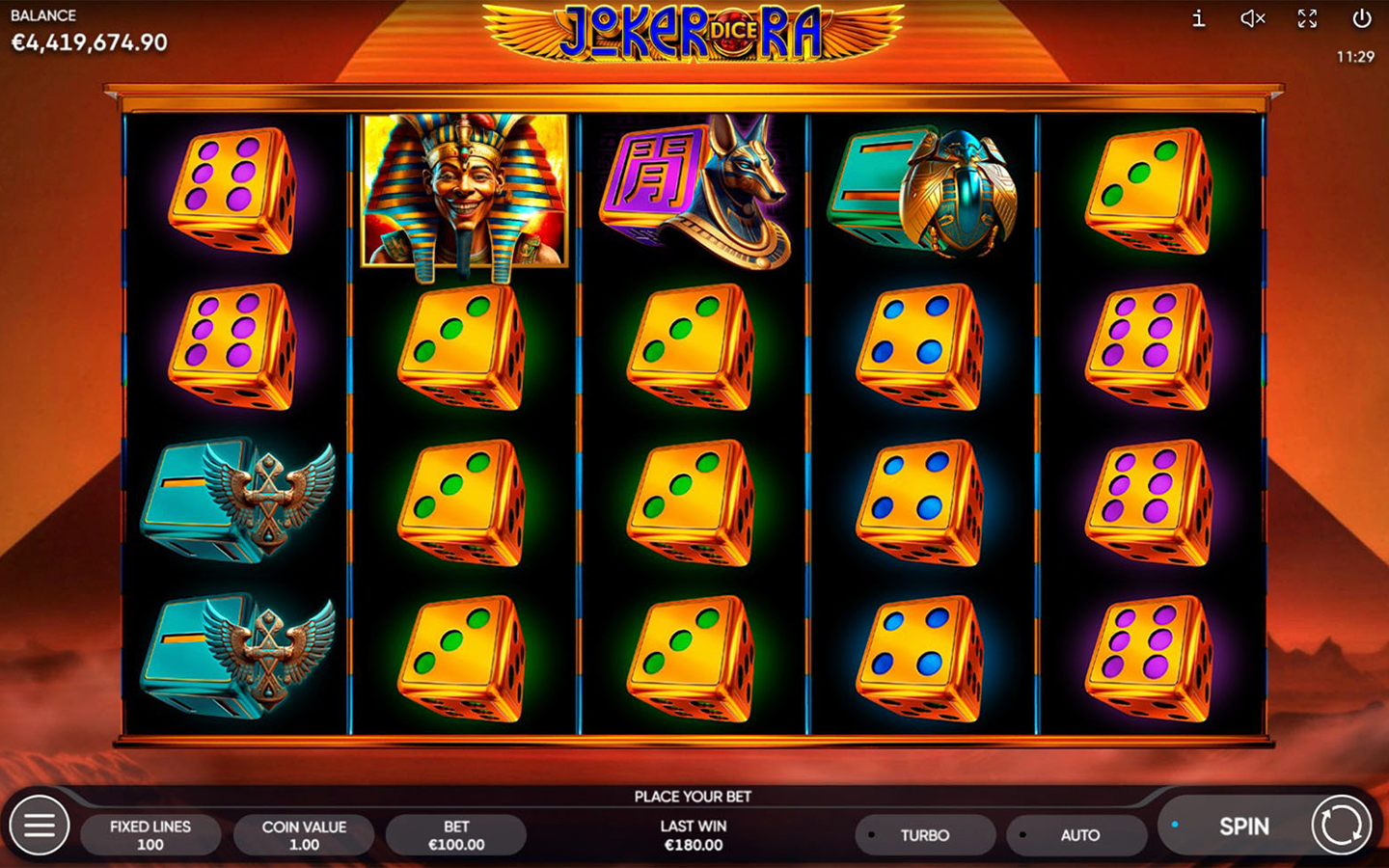 NEW ONLINE CASINO GAME | Joker Ra Dice is out now!