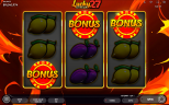 Play Lucky Streak 27 slot by top casino game developer!