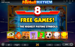 NEW SLOT GAME RELEASES | Football Mayhem is out now!