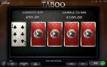 Taboo slot | Slot para adultos de Endorphina